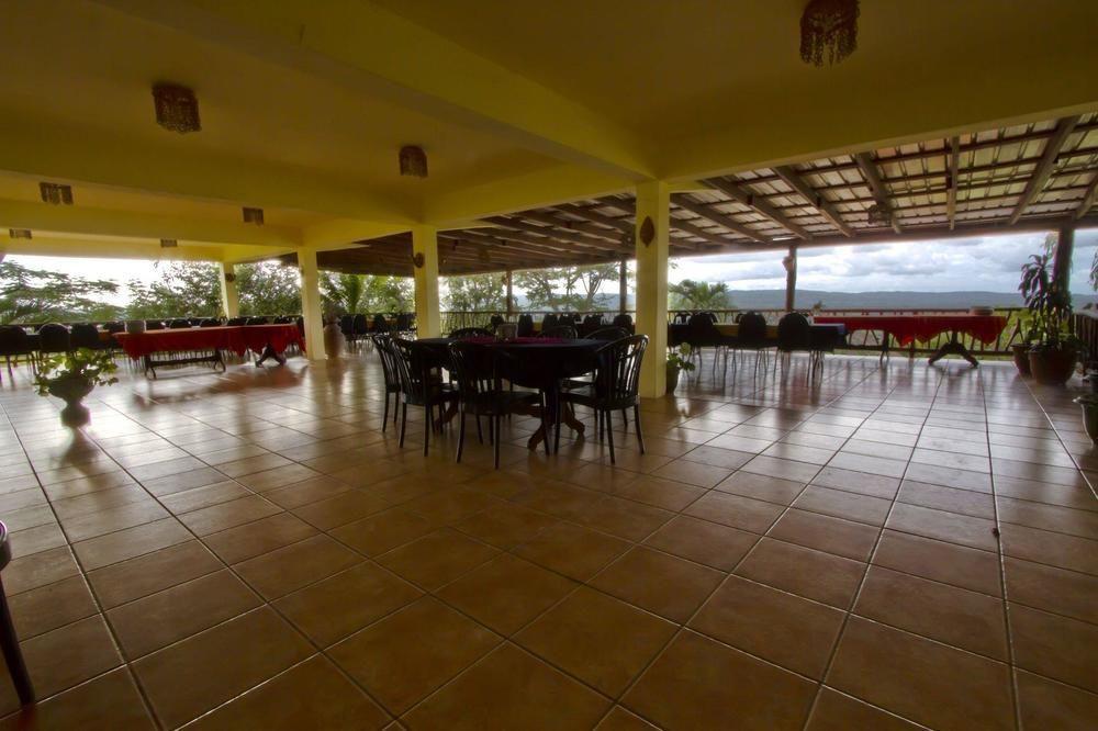 Cahal Pech Village Resort سان إجناسيو المطعم الصورة